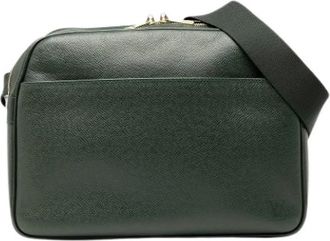 Louis Vuitton Pre-owned Cross Body Bags, female, Green, Size: ONE SIZE Pre-owned Vintage Leather Crossbody Bag