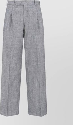 Pantaloni Torino straight trousers with pleats and pockets