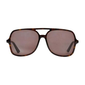 Chlo&eacute; Pilot Sunglasses - female - Chlo&eacute; - Sunglasses - Brown - 57 MM - Accessories
