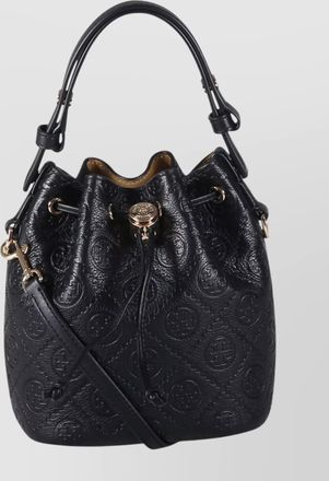 Tory Burch mini bucket bag monogram design