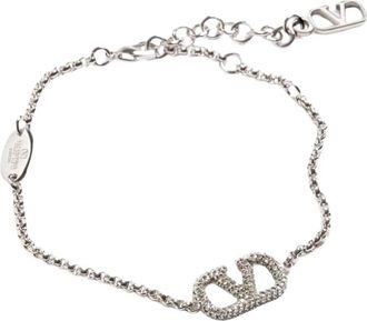 Valentino VLogo Signature Armband - Dames - Armbanden - Wit - ONE Size - Accessoires