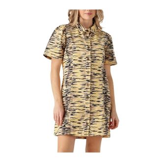 Harper & Yve Dames, Jurken, Veelkleurig, Maat: XL Denim