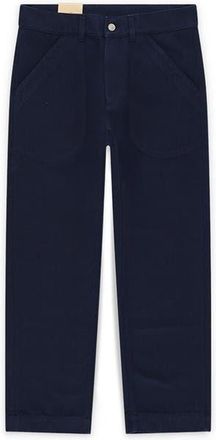 Fortela Vietnam Inspired Twill Trousers in Blue at Nordstrom, Size 31 X 29 Eu