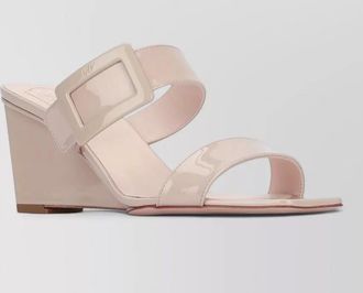 Roger Vivier belle vivier wedge mule sandals open toe