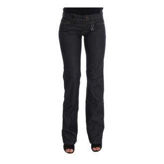 Costume National Dark Blue Classic Fit Flared Jeans