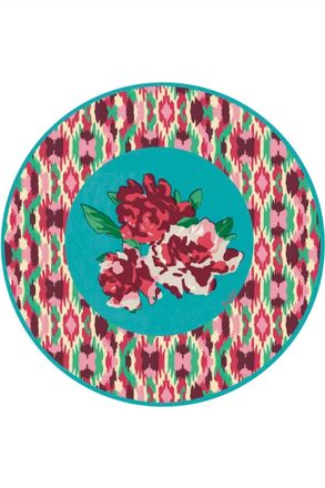 Lisa Corti Dali Placemats In Turquoise