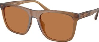 Coach HC8427U CAE78 587673 Mens Sunglasses Clear Size 57