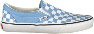Vans Geruite Slip-On Sneakers - Dames - Sneakers - Blauw - 40 EU - Schoenen
