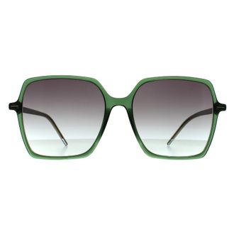 HUGO BOSS Square Womens Groen Grijs Kleurverloop BOSS 1524/S