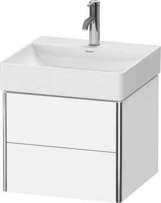 Duravit Xsquare Mueble De Ba&ntilde;o De Pared 48,4x46,0 Cm, 2 Cajones, - Duravit