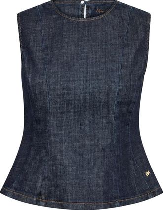 Mos Mosh Top sin mangas - Tops - Mujer - Azul - XL