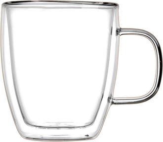 Godinger Clarent Double Walled Coffee Single Mug