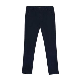 Dondup Gaubert Slim Broek - Heren - Broeken - Blauw - Maat: W29 Katoen