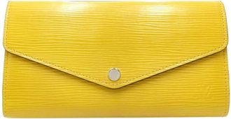 Louis Vuitton Mimosa Epi Leather Long Wallet (Bi-Fold) (Pre-Owned)