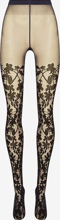 Wolford Gebl&uuml;mte Strumpfhose Graphic Flower