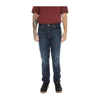 Levi's Heren, Jeans, Blauw, Maat: W28 L30 Katoen