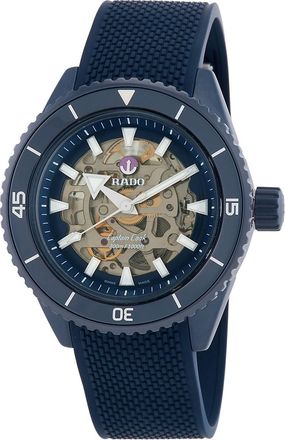 Rado Pre-owned Rado Captain Cook Automatic Skeleton Dial Mens Watch R32153209