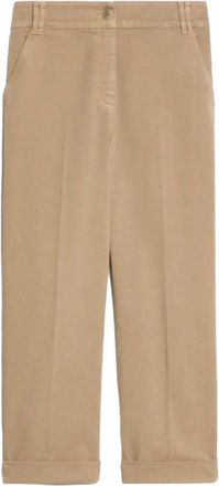 Pennyblack Broeken, Dames, Beige, 3Xs, Katoen, Carrot Fit Broek