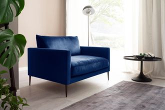 Trends by HG Sessel »Svea« mit Metallfuss, frei im Raum stellbar