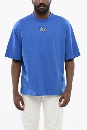 Off-white Crewneck T-Shirt BANDANA ARROW Embroidered size Xxl