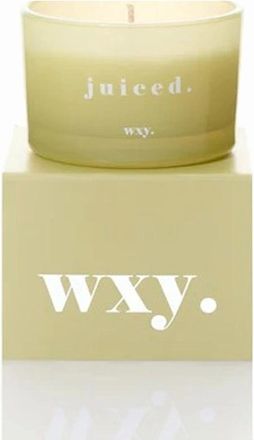 wxy. Womens WXY - JUICED - Lime & Avo 3/oz Candle - Yellow