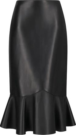 Fendi Leren rok - Zwart