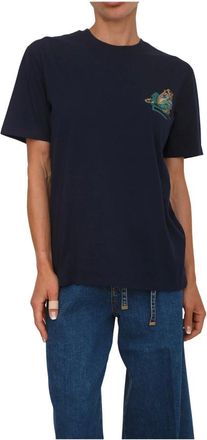 Etro Donna, Top, Blu, M, new