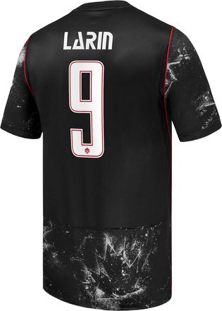 Nike Cyle Larin Canada Soccer 2026 Stadium Away Nike Mens Dri-FIT Soccer Jersey in Black | NN203944791-CAN