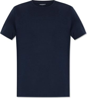 Emporio Armani Tops, Heren, Blauw, S, Lingerie T-shirt