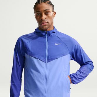 Nike Mens Stride Repel UV Running Jacket in Blue | HV4548-430