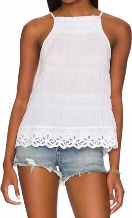 BB Dakota High Hopes Crinkle Top In White