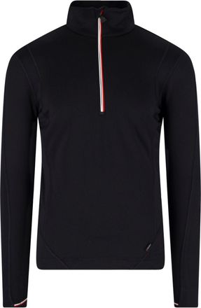 Moncler Felpa Zip In Tessuto Polartec