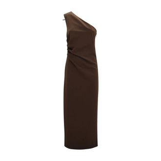 P.A.R.O.S.H. Midi Dresses, female, Brown, S, Maxi Dresses
