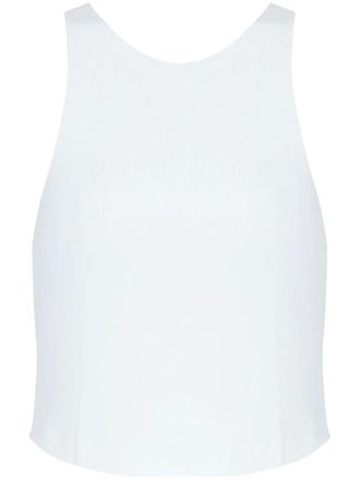 Osklen open-back tank top - women - Polyamide/Viscose - G - White