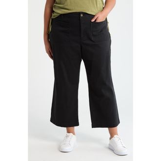 Sanctuary Supernova Crop Pants in Black at Nordstrom Rack, Size 14W