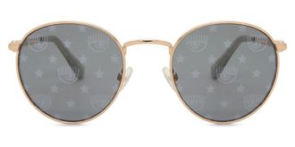 Chiara Ferragni CF 1002/S LOJ/MD Womens Sunglasses Gold Size 50