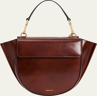 Wandler Hortensia Mini Leather Top-Handle Bag