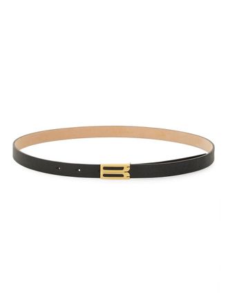 Victoria Beckham Micro Frame Narrow Minimalist Belt