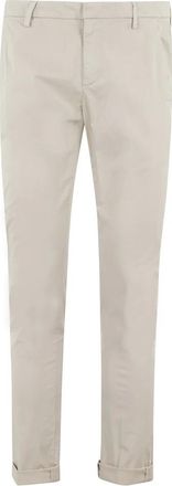 Dondup Chinos, male, Beige, Size: W31 Gaubert Slim-fit Trousers