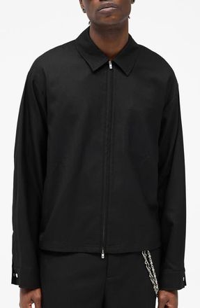 Represent Zip-Up Jacket in Jet Black at Nordstrom, Size Xx-Large