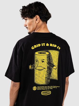 Element Grip It T-Shirt schwarz