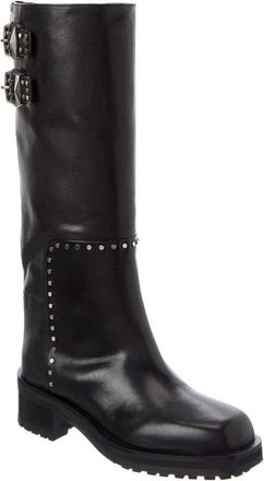 Jimmy Choo London Brooklyn Kb 50 Leather Knee-High Boot
