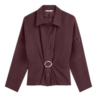 Summum Dames, Blouses & Shirts, Rood, Maat: 2XL