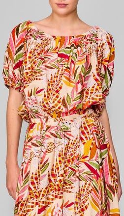 Melloday Convertible Off-the-Shoulder Bubble Top in Multi at Nordstrom Rack, Size Large