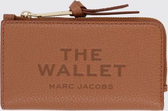 Marc Jacobs Portacarte The Wallet in pelle a grana con chiusura a zip