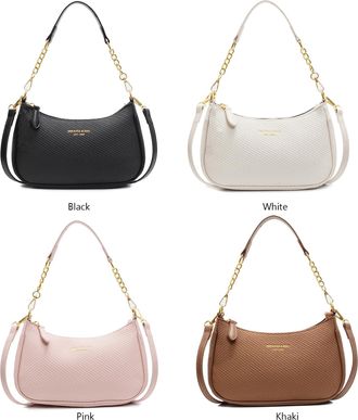 Generic Cymwer PU Leather Shoulder Bag Versatile Handbag Crossbody Bag for Women Travel (Beige)