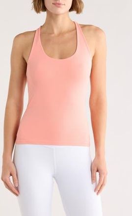 Free People Clean Lines Racerback Tank in Coral at Nordstrom Rack, Size X-Large