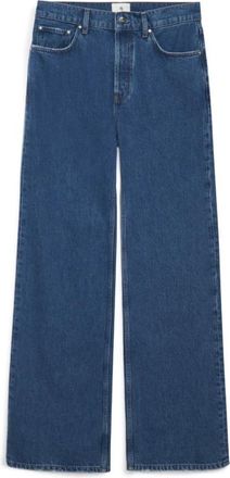 Anine Bing Hugh Jeans - Dames - Loose Fit Jeans - Blauw - W30 - Katoen - Jeans