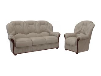 VENTE-UNIQUE.COM 100% piel 4 plazas topo 183x91cm