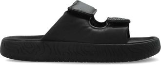 Veja Etna Bold Leren Slippers - Heren - Sandalen - Zwart - 41 EU - Leer - Schoenen
